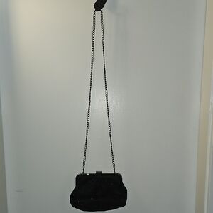 Elegant Black Chain Shoulder Bag